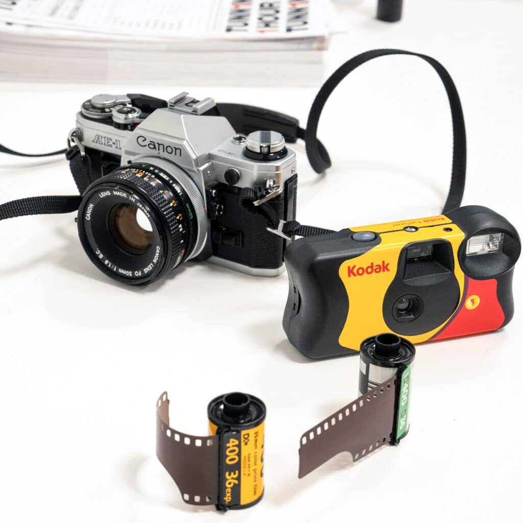 kertakäyttökameran kehitys