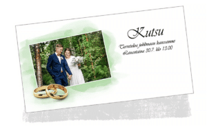 Kiitoskortit Tunnin Kuvalta.