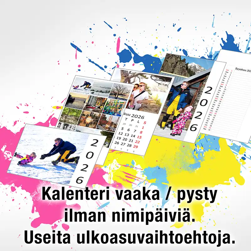 Kuvakalenteri Tunnin Kuvalta.