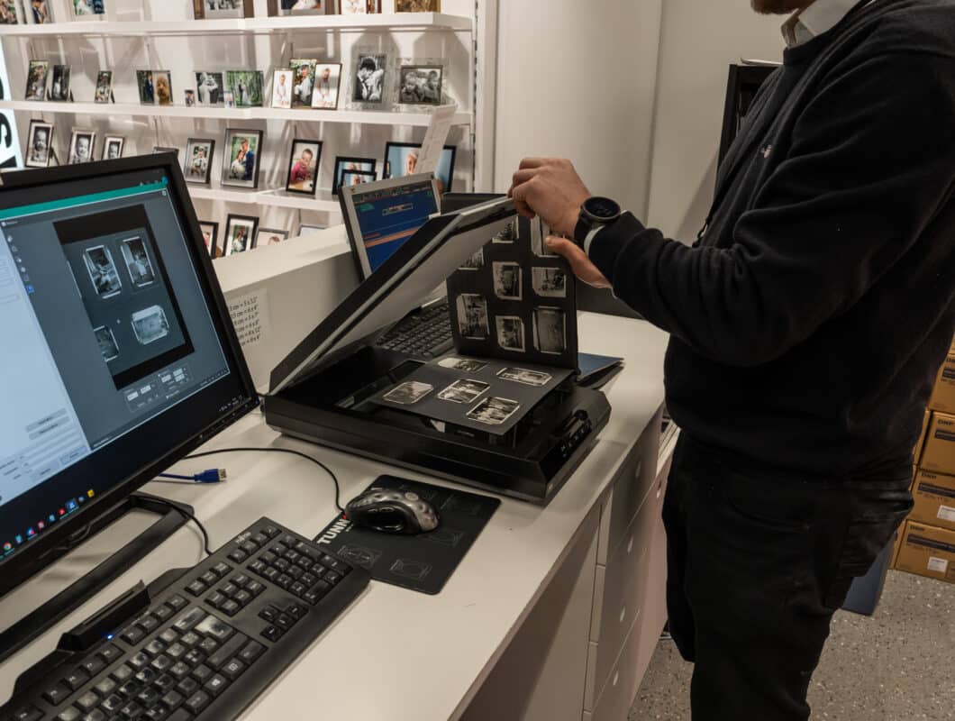 valokuvien skannaus ja digitointi