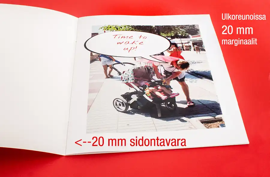 Sidontavarat ja marginaalit Comic Book.