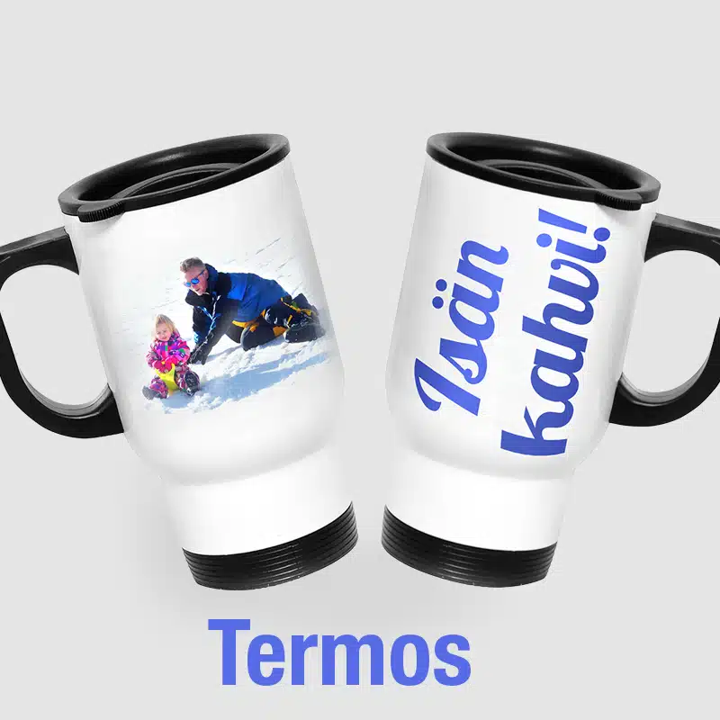 Termosmuki omalla kuvalla