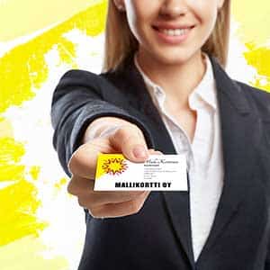 Käyntikortit Tunnin Kuvalta.