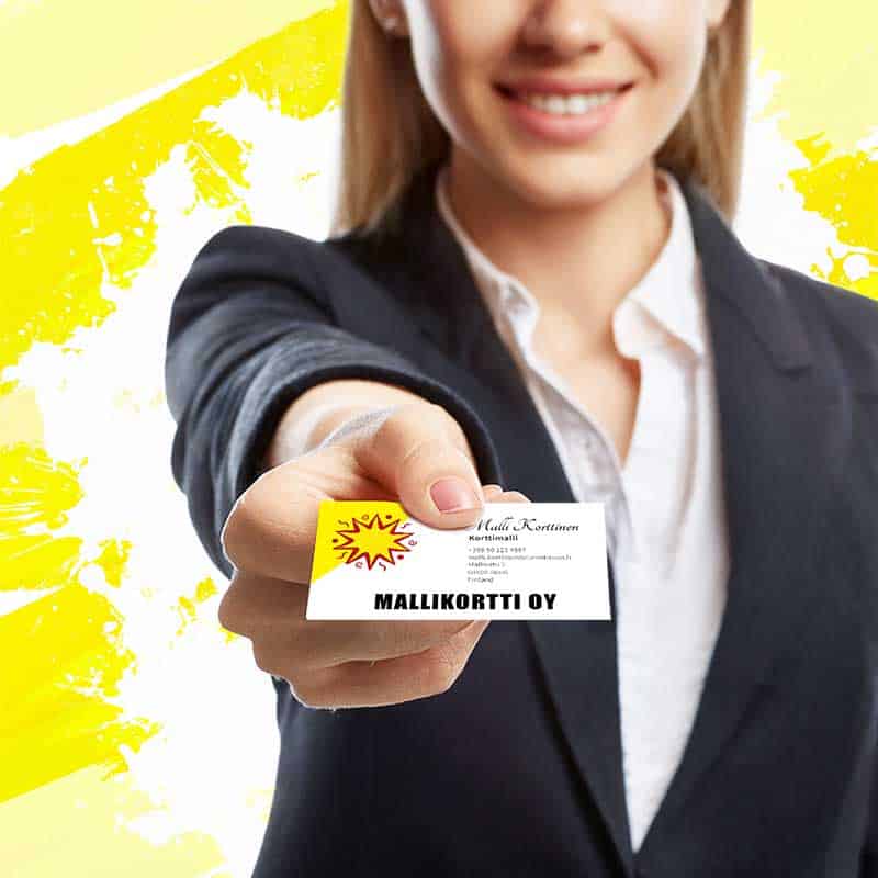 Käyntikortit Tunnin Kuvalta.